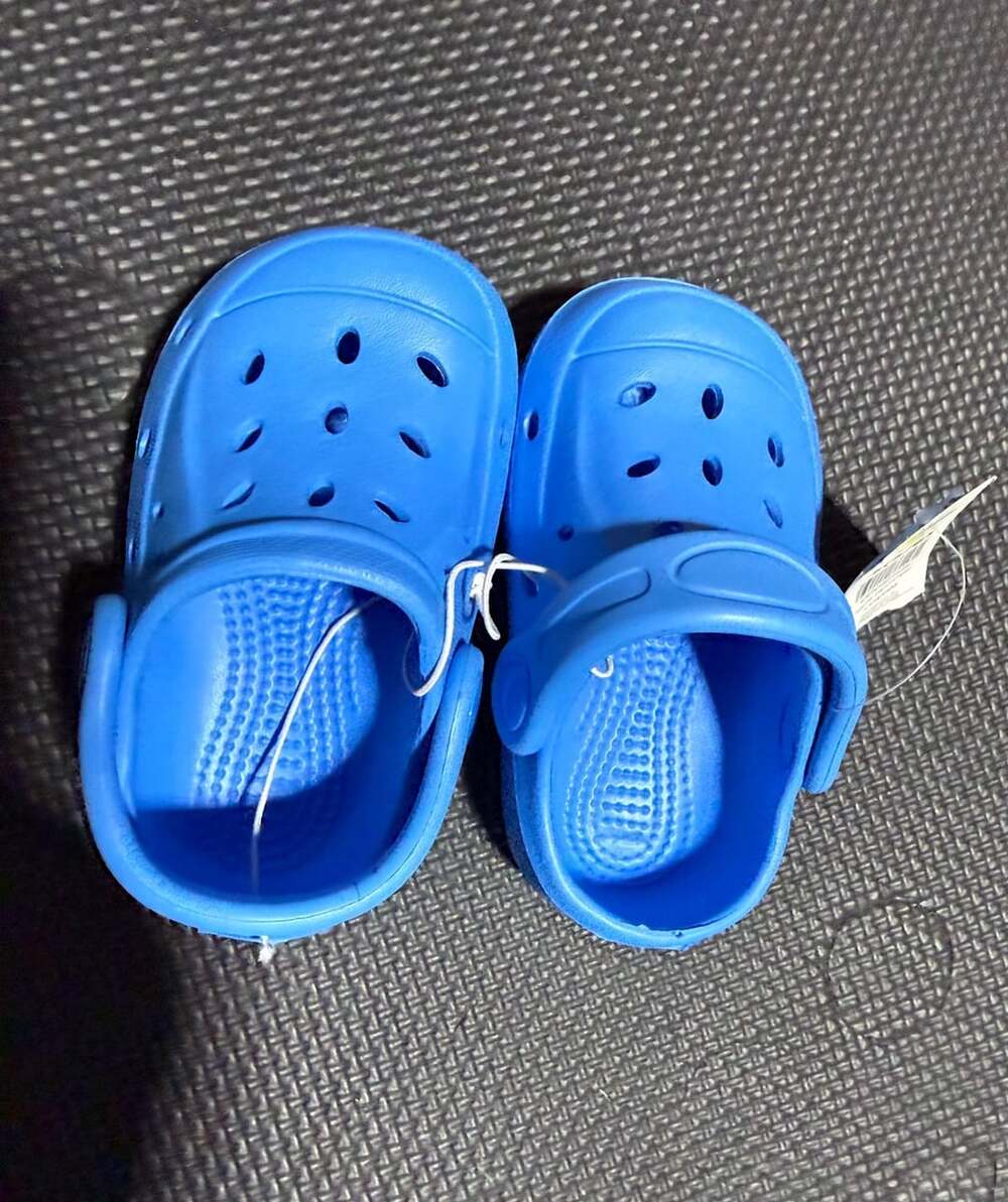 Blue Clog Shoes Size S (5/6)